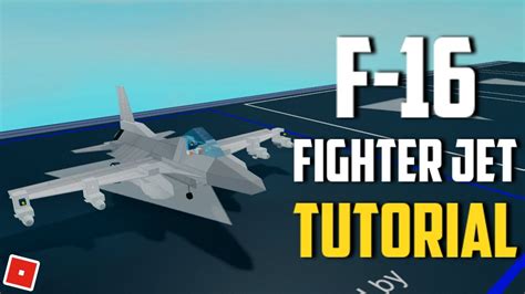 how to make fighter jet in roblox
